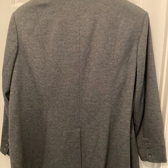 Melissa McCarthy Seven7 Draped Blazer - Charcoal - Size 3X - Picture 2 of 6